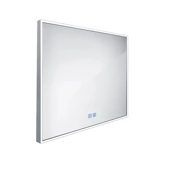 Rendeld meg most Nimco - Tükör LED világítással, 80x70 cm, érintésérzékelő, alumínium ZP 13003VX