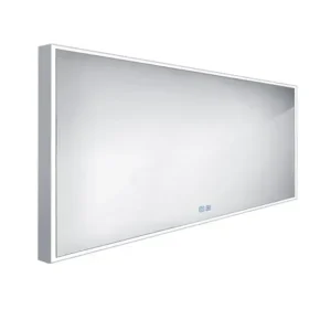 Nimco - Tükör LED világítással, 140x70 cm, érintésérzékelő, alumínium ZP 13008VX Olcsóbb