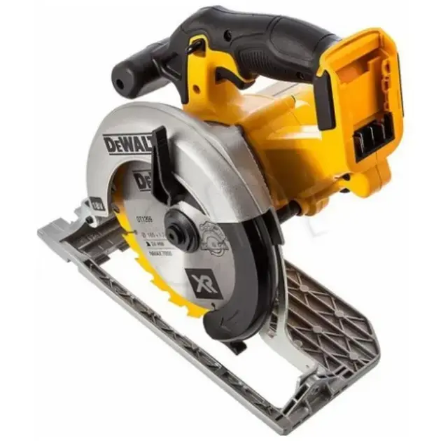 Biztonságos fizetés DeWALT - 18V AKKU körfűrész 165 mm, akkumulátor és töltő nélkül DCS391N