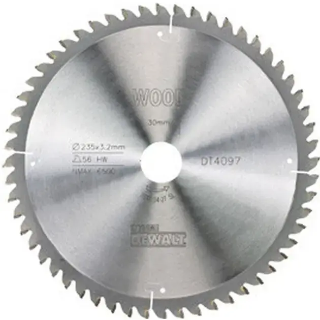 Ne maradj le DeWALT - Fűrészlap fához 235x30 mm, 56 fog DT4097
