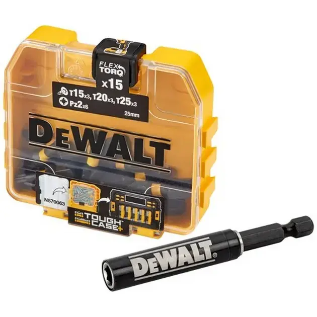 DeWALT - 16 darabos bit készlet DT70522T Prémium