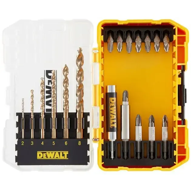 Gyors kiszállítás DeWALT - 19 részes fúrókészlet DT70711