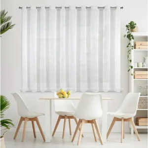 Különleges ajánlat Lucy voile függöny Fehér 300x160 cm