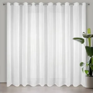 Lucy voile függöny Fehér 350x250 cm Expressz kézbesítés