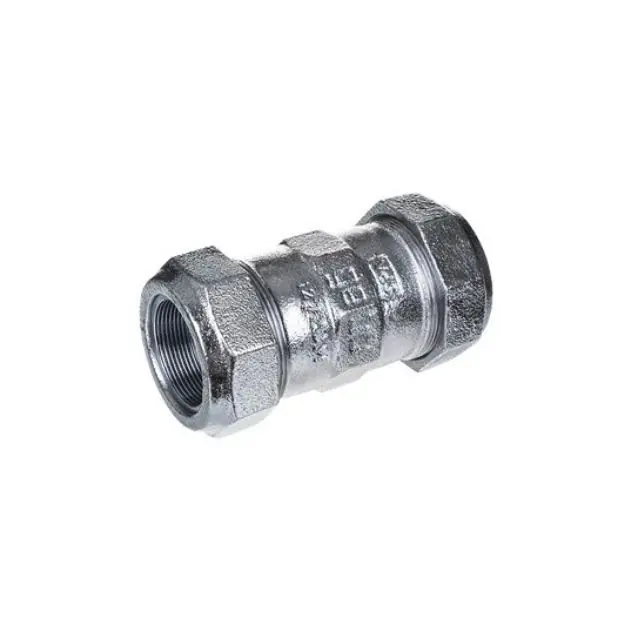 Gebospecial 6/4" O vasöntvény csavarzat mindkét végén szorítógyűrűs csatlakozással (48,3 x 48,3 (1 1/2")) Ne maradj le