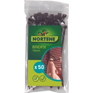 Akció BRIDFIX - Többfunkciós gyorskötöző 14 cm barna (50 kötöző/csomag)