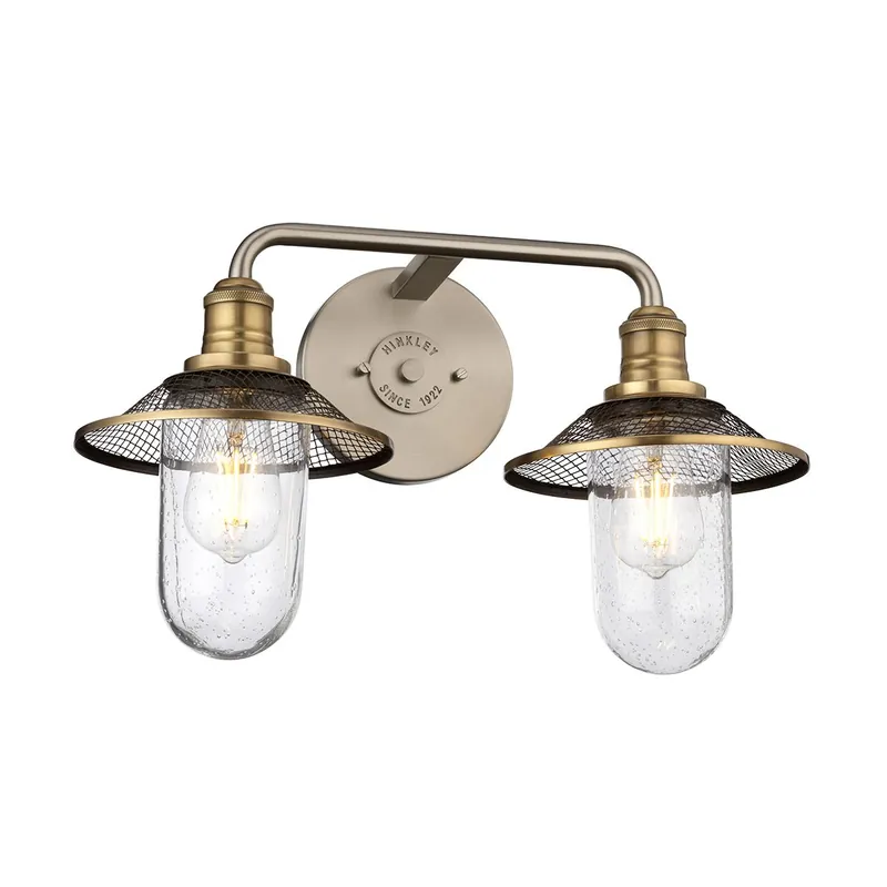 Expressz kézbesítés Fali lámpa RIGBY QN-RIGBY2-BATH-AN 2x40W/E27 IP44 a Quintiesse-tól