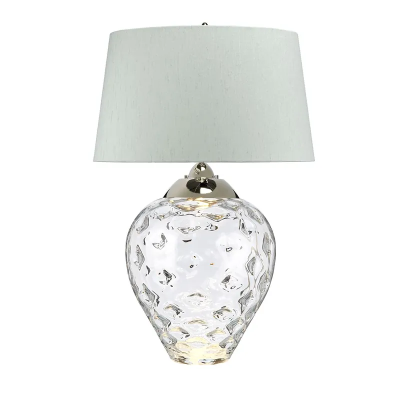 Árengedmény Asztali lámpa SAMARA QN-SAMARA-TL-LRG-CLR 3000K 1x60W/E27+1x7W/GU10 620LM a Quintiesse-tól
