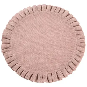 Kiárusítás Ami kerek alátét fordos szegéllyel Rózsaszín 38 cm