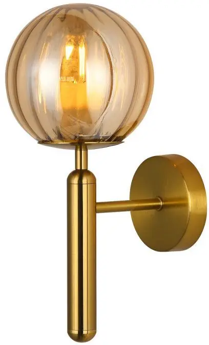 Fali lámpa RAVENA WL-2324-1 BRO+AMB 1x5W/LED IP20 a Italux-tól Kihagyhatatlan ajánlat
