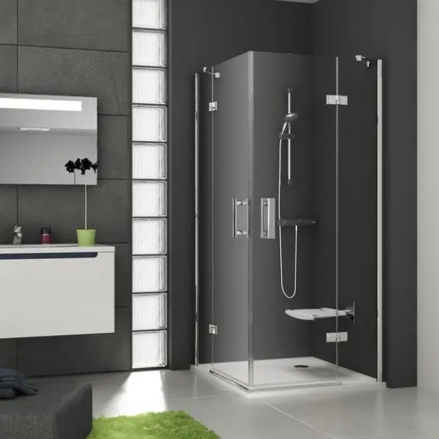 Szuper ajánlat Ravak Zuhanykabin SMSRV4-80 Chrom+Transparent 1SV44A00Z1