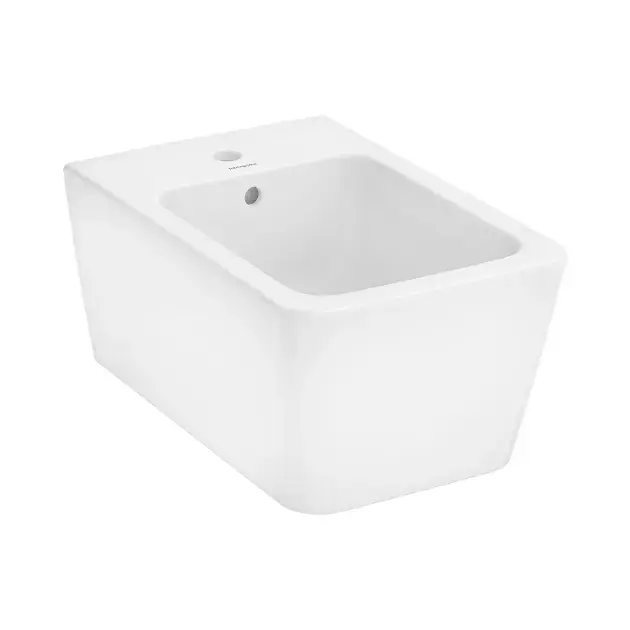 Hansgrohe EluPura Q - Fali bidé, csaptelep nyílással, HygieneEffect, fehér 62044450 Újdonság