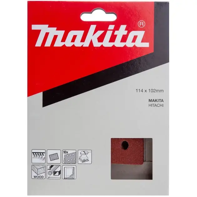 Makita - Csiszolópapír K120, 114x102 mm, 10 db P-33124 Utolsó esély