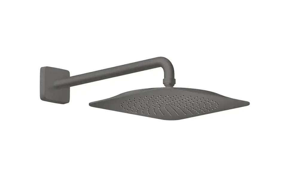 Axor Citterio C - Fejzuhany 27x27 cm, csiszolt fekete króm 28790340 Biztonságos vásárlás