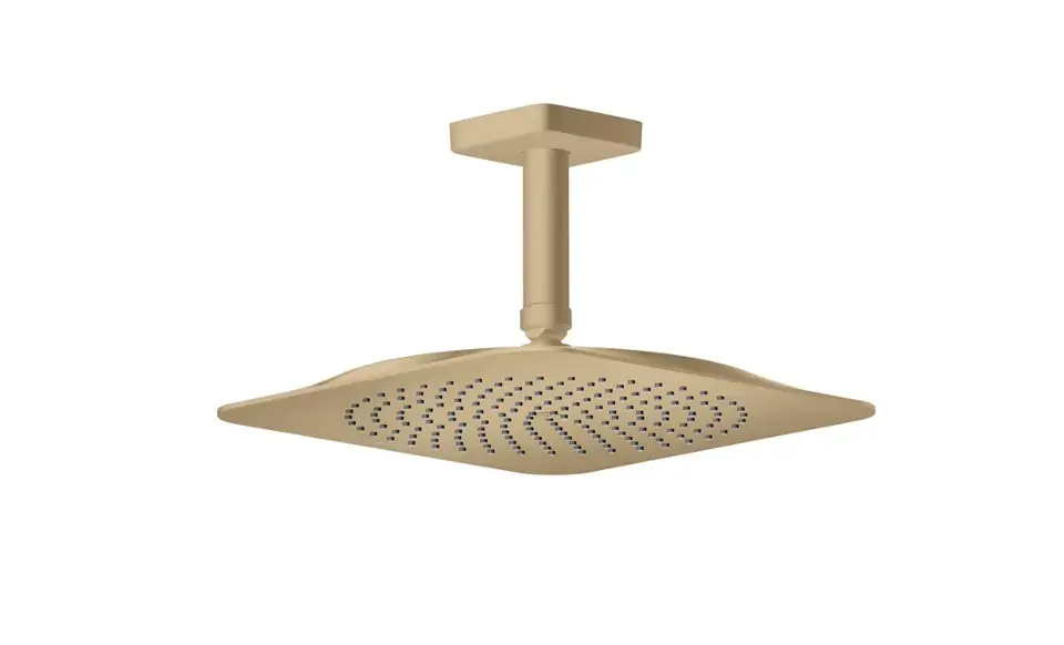 Biztonságos fizetés Axor Citterio C - Fejzuhany 27x27 cm, EcoSmart, csiszolt bronz 28793140