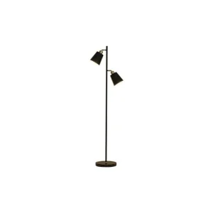 Expressz szállítás MasterLED Koko fekete/arany színű állólámpa 155 cm 2x E27-es foglalattal