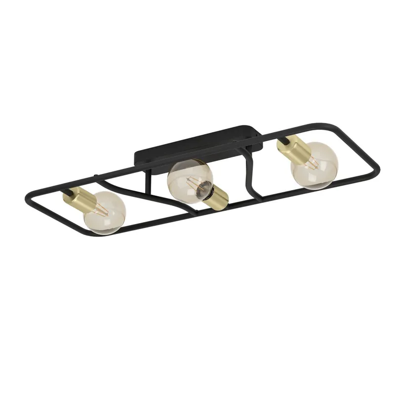 Plafonlámpa MESSINARO 900367 3x40W/E27 IP20 a Eglo-tól Biztonságos vásárlás