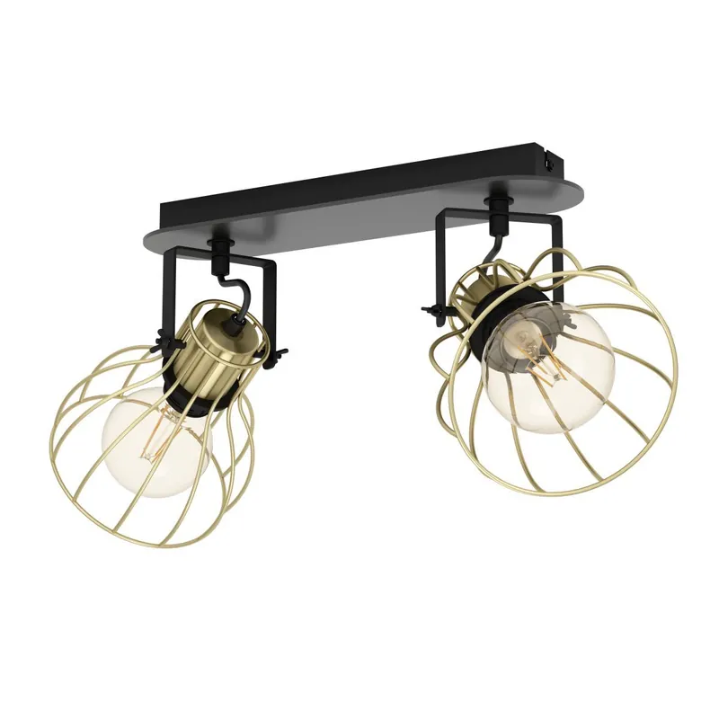 Expressz kézbesítés Spotlámpa SAMBATELLO 900383 2x40W/E27 IP20 a Eglo-tól