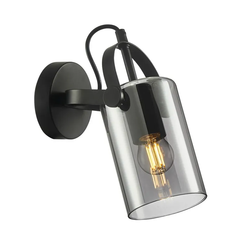 Biztonságos fizetés Fali lámpa NANESMA WL-32453-1 BK+SG 1x40W/E27 IP20 a Italux-tól