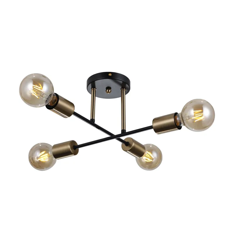 Plafonlámpa FORMIO PND-4052-4-BL-HBR 4x40W/E27 IP20 a Italux-tól Biztonságos fizetés