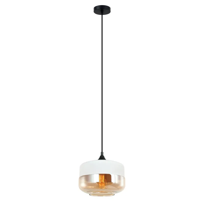 Ajánlat Függőlámpa MOLINA MDM-2380/1 W+AMB 1x40W/E27 a Italux-tól