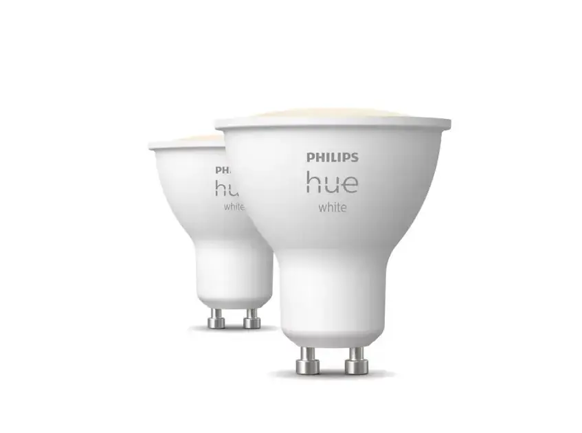 Bestseller Philips Hue White - Okos LED izzó GU10, 400 lm, meleg fehér, 2 db 929003666902