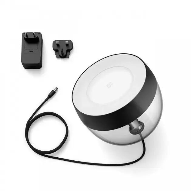 Philips Hue Iris - Okos LED asztali lámpa, fekete 929002376201 Biztonságos fizetés