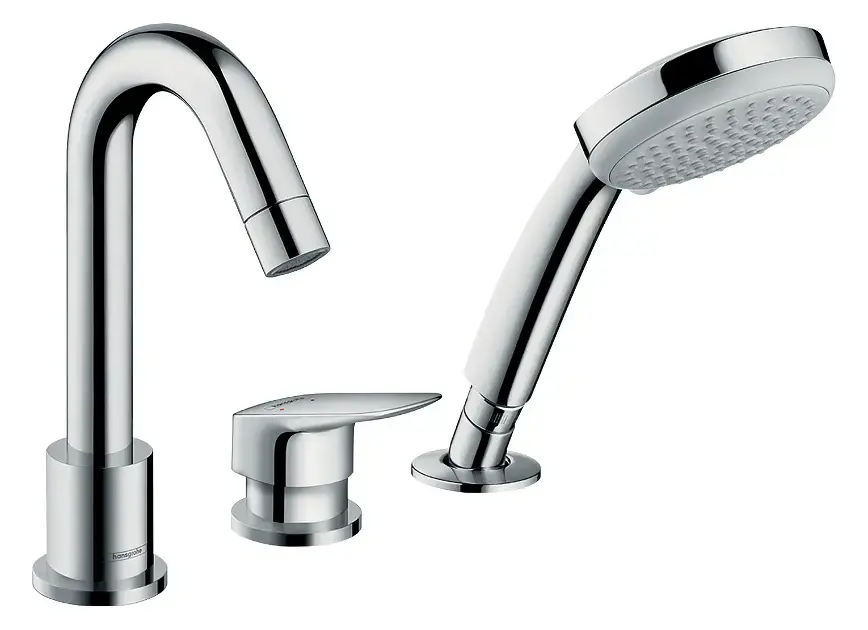 Kedvezmény Hansgrohe Logis - Kád széli csaptelep 3 nyílásos beépítés, króm 71313000