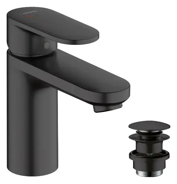 Akciós ár Hansgrohe Vernis Blend - Mosdócsaptelep Push-Open leeresztővel, CoolStart, matt fekete 71589670