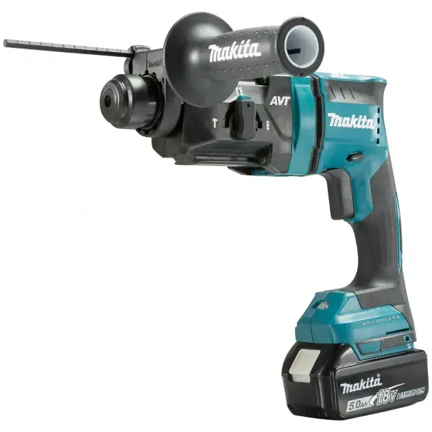 Makita - 18V AKU kombinált kalapács, 2x akkumulátor 5.0 Ah, töltő DHR182RTJ Bestseller