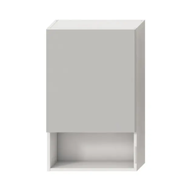 Rendeld meg most Jika Lyra - Tükrös szekrény, 500x132x800 mm, fehér H4532310383041
