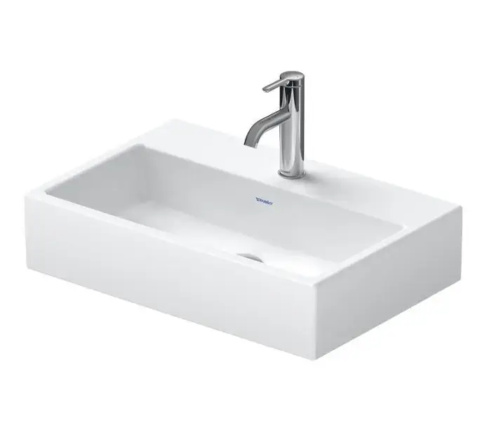Népszerű Duravit Vero Air - Bútor mosdókagyló 600x400 mm, túlfolyó nélkül, csapfurattal, fehér színben 2368600071
