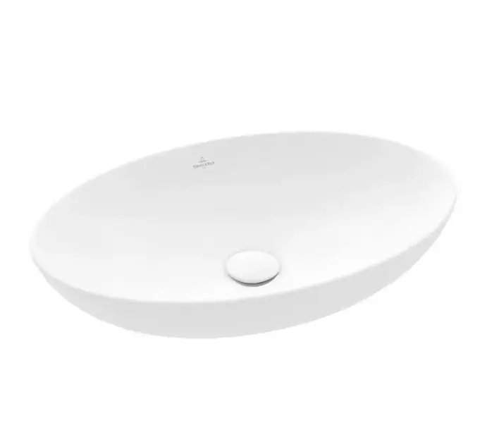Ajánlat Villeroy & Boch Loop&Friends - Mosdópult, 560x380 mm, túlfolyó nélkül, CeramicPlus, kő fehér 4A4701RW