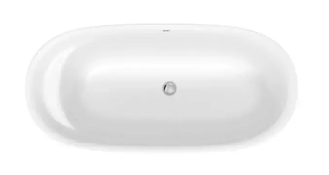 Duravit Cape Cod - Szabadon álló kád, 1650x780 mm, DuraSolid, ClickClack, fehér 700459000000000 Expressz kézbesítés
