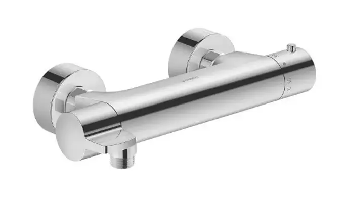 Duravit B.1 - Zuhanyzó termosztatikus keverő, króm B14220000010 Prémium