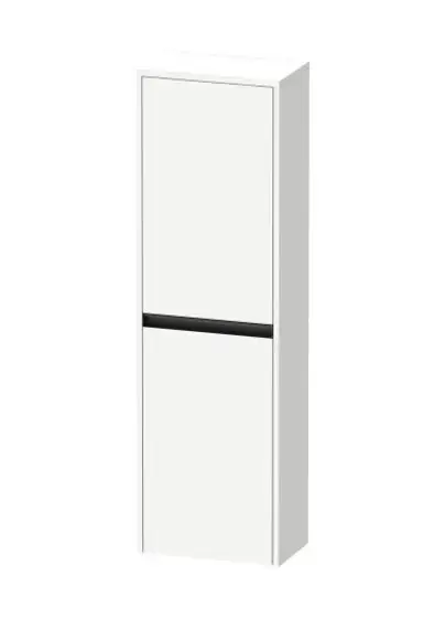 Szezonális akció Duravit Ketho.2 - Szekrény 1320x400x240 mm, 2 ajtó, jobb oldali zsanérokkal, matt fehér színű K21319R18180000