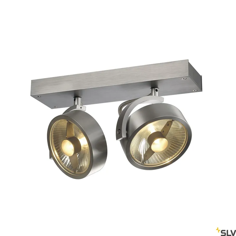 Vásárlói kedvenc Spotlámpa STRUCTEC 147316 2x75W/GU10/ES111 IP20 a SLV-tól