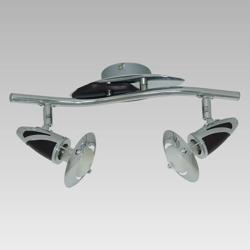 Spotlámpa ZEUS CH/WENGUE 12059 E14 R50 2x40W/E14/R50 a Prezent-tól Olcsóbb