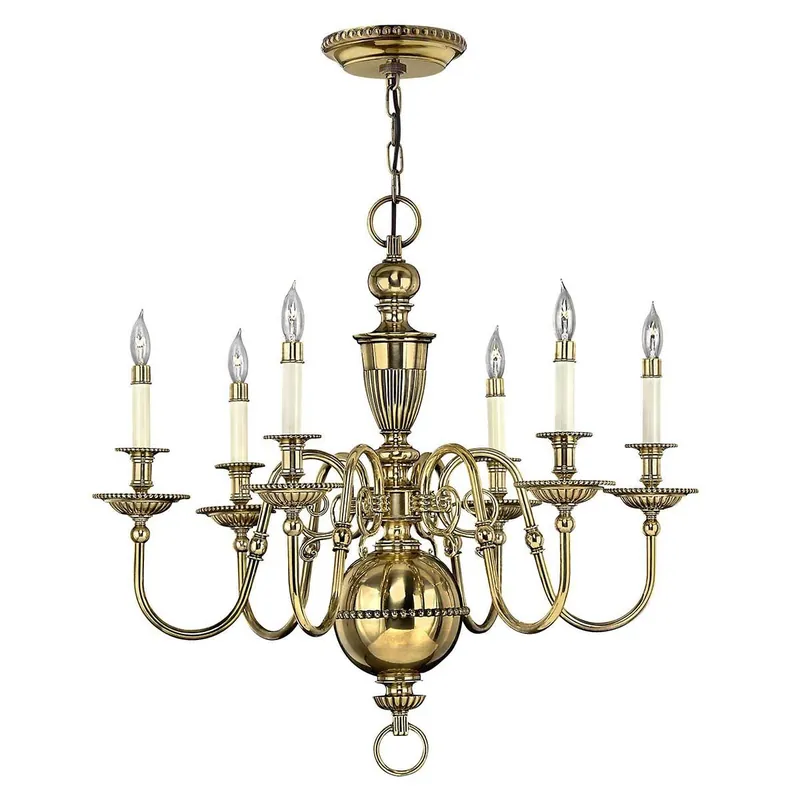 Különleges ajánlat Csillár CAMBRIDGE HK-CAMBRIDGE6 6x60W/E14 a Hinkley Lighting-tól