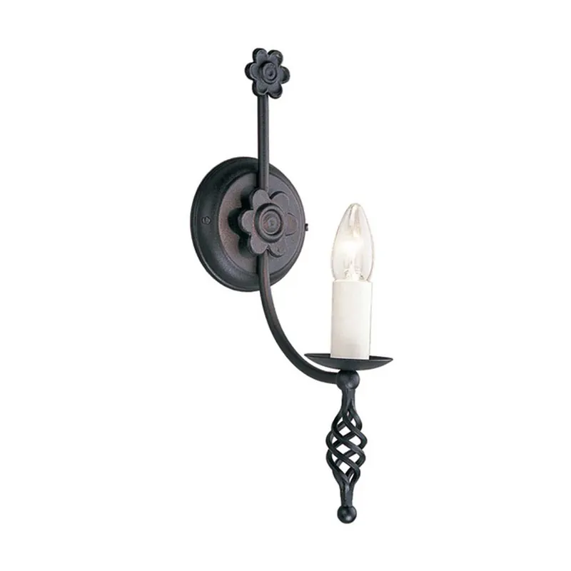 Biztonságos vásárlás Fali lámpa BELFRY BY1-BLACK 1x60W/E14 a Elstead Lighting-tól