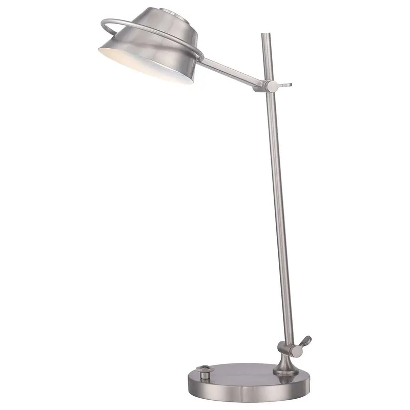Asztali lámpa SPENCER QZ-SPENCER-TL-BN 1x7W/LED a Quoizel-tól Nézd meg most