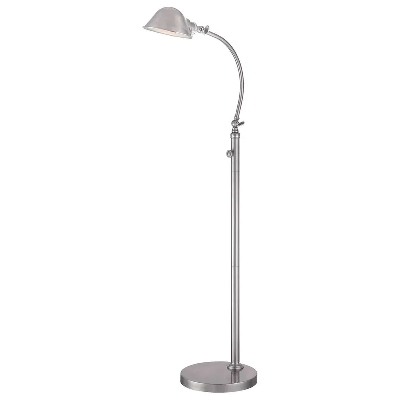 Állólámpa THOMPSON QZ-THOMPSON-FLBN 1x7W/LED a Quoizel-tól Akció