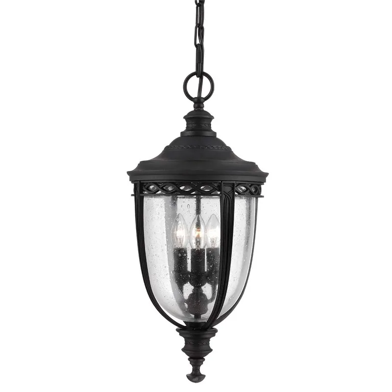 Függőlámpa ENGLISH BRIDLE FE-EB8-L-BLK 3x60W/E14 IP23 a Feiss-tól Outlet