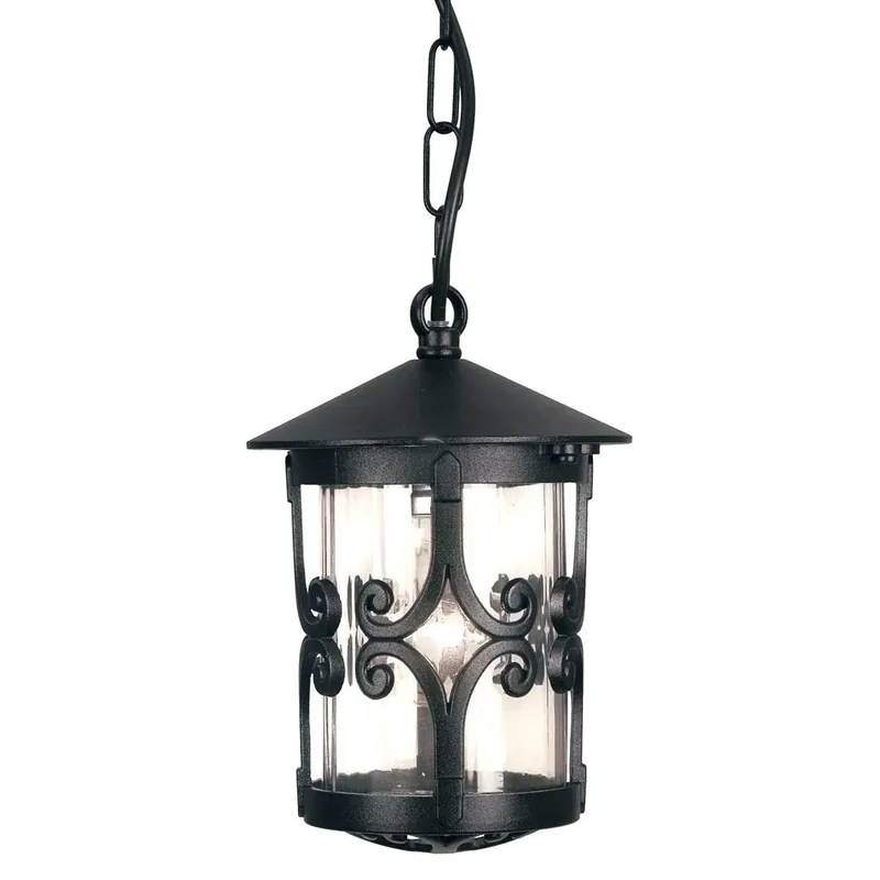 Árcsökkenés Függőlámpa HEREFORD BL13B-BLACK 1x60W/E27 IP23 a Elstead Lighting-tól