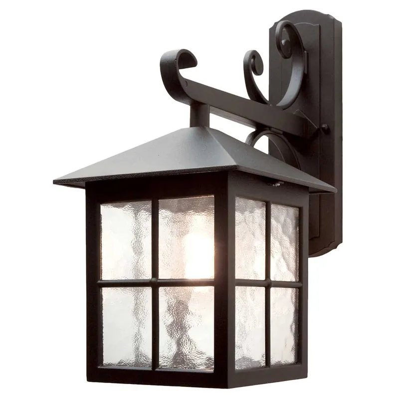 Fali lámpa WINCHESTER BL19-BLACK 1x60W/E27 IP43 a Elstead Lighting-tól Biztonságos fizetés
