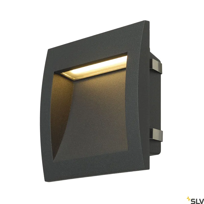 Csak ma Beépíthető lépcsőházi lámpa DOWNUNDER 233615 3000K 1x4W/LED 85LM IP55 a SLV-tól