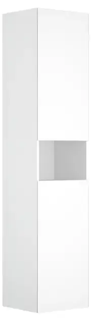 Keuco Stageline - Magas szekrény, 400x1800x360 mm, 2 ajtó, jobb oldali zsanérokkal, fehér színű 32831300002 Olcsóbb