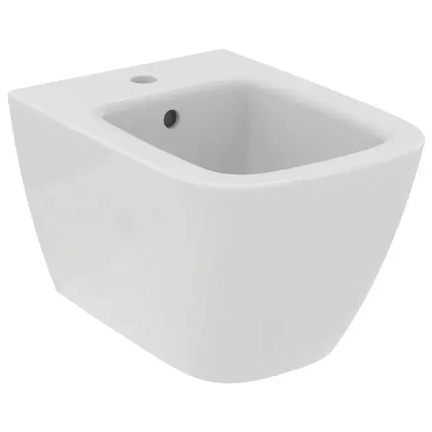 Ideal Standard i.Life S - Akasztós bidé, 355x480 mm, túlfolyóval, keverőfurattal, fehér színű T459301 Olcsó