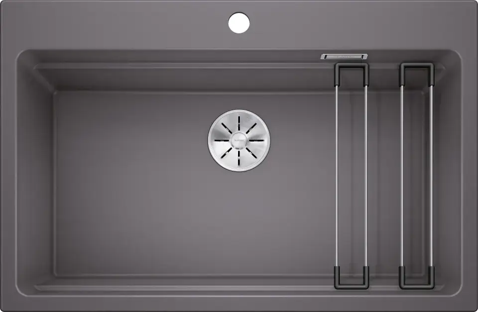 Blanco Etagon 8 - Silgranit mosogató, 780x510 mm, csúszókkal, szürke kőzet 525188 Vásárlói kedvenc