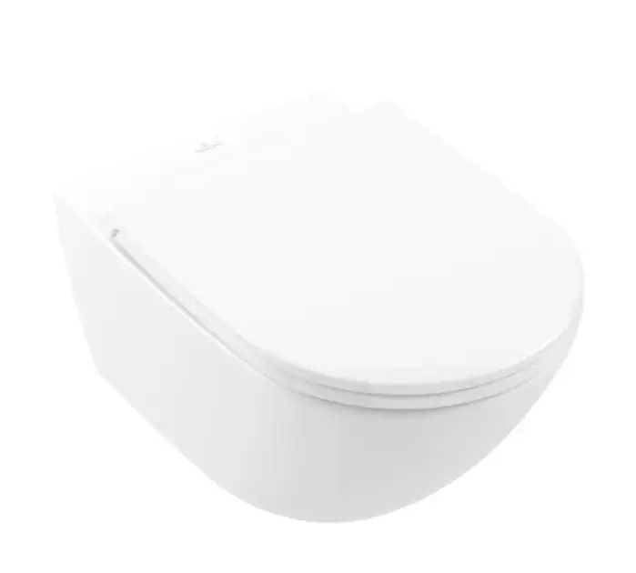 Villeroy & Boch Subway 3.0 - Függő WC ülőkével SoftClosing, TwistFlush, alpesi fehér 4670T901 Szezonális akció